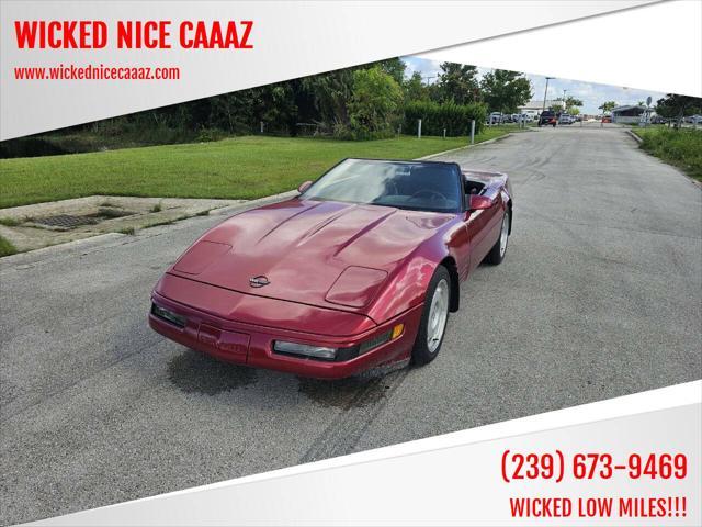 used 1992 Chevrolet Corvette car, priced at $12,950