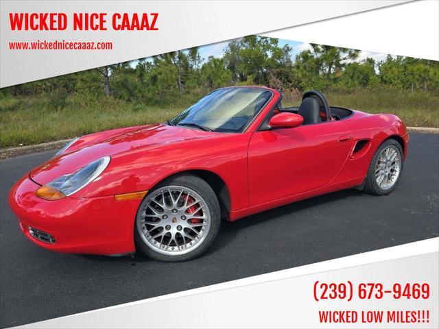 used 2001 Porsche Boxster car, priced at $18,750