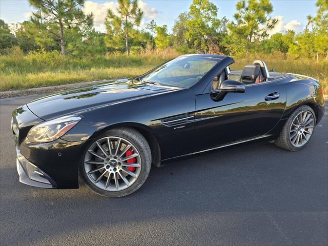 used 2017 Mercedes-Benz AMG SLC 43 car, priced at $32,950