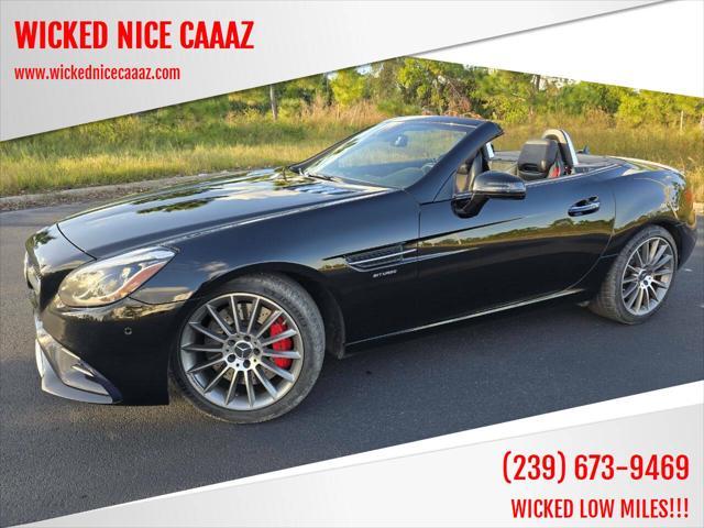 used 2017 Mercedes-Benz AMG SLC 43 car, priced at $32,950