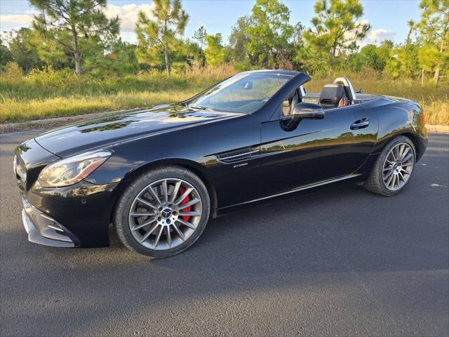 used 2017 Mercedes-Benz AMG SLC 43 car, priced at $32,950