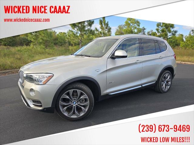 used 2016 BMW X3 car, priced at $18,750