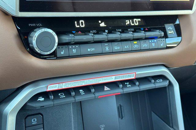 new 2025 Toyota Tundra Hybrid car, priced at $79,998