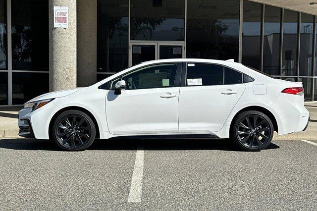 new 2025 Toyota Corolla Hybrid car, priced at $27,904