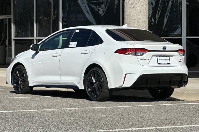 new 2025 Toyota Corolla Hybrid car, priced at $27,904