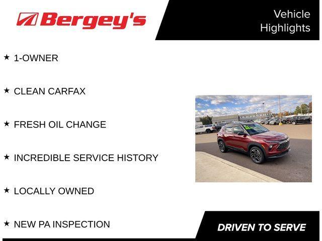 used 2025 Chevrolet TrailBlazer car, priced at $26,595