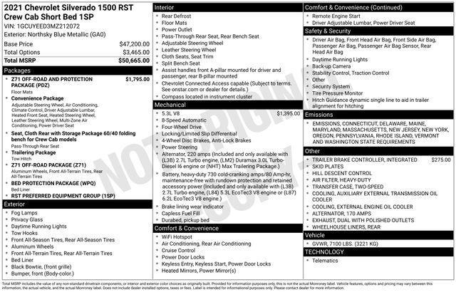 used 2021 Chevrolet Silverado 1500 car, priced at $28,995