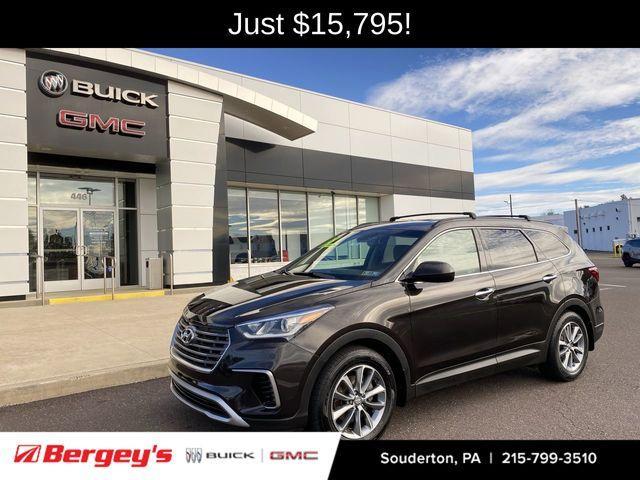 used 2018 Hyundai Santa Fe car, priced at $15,795