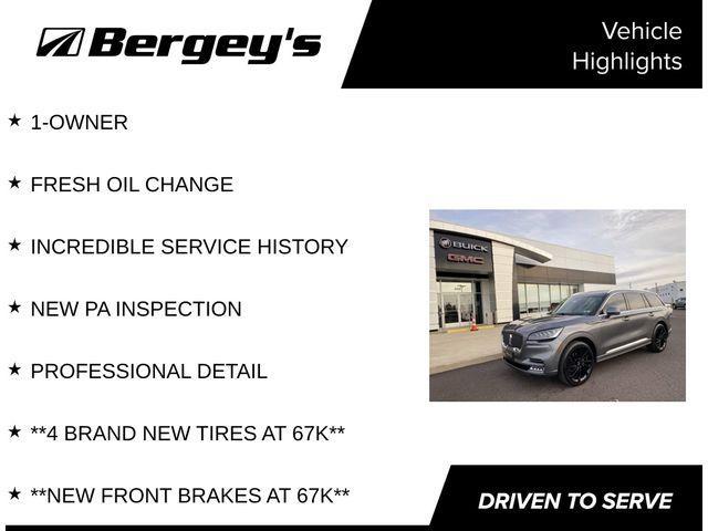 used 2021 Lincoln Aviator car, priced at $31,595