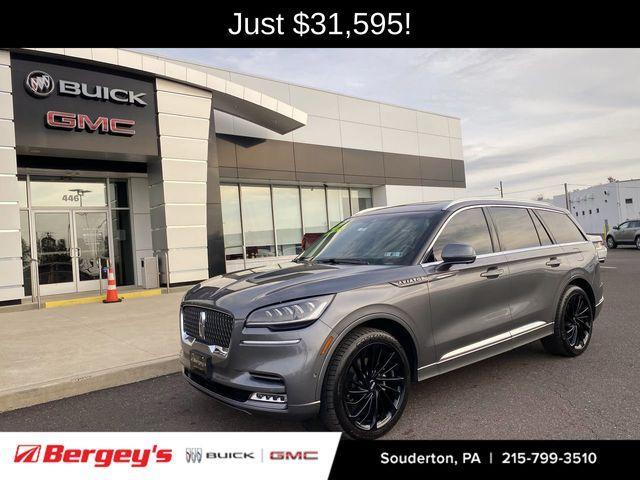 used 2021 Lincoln Aviator car, priced at $31,595