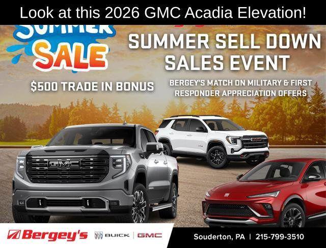 new 2026 GMC Acadia car, priced at $54,620