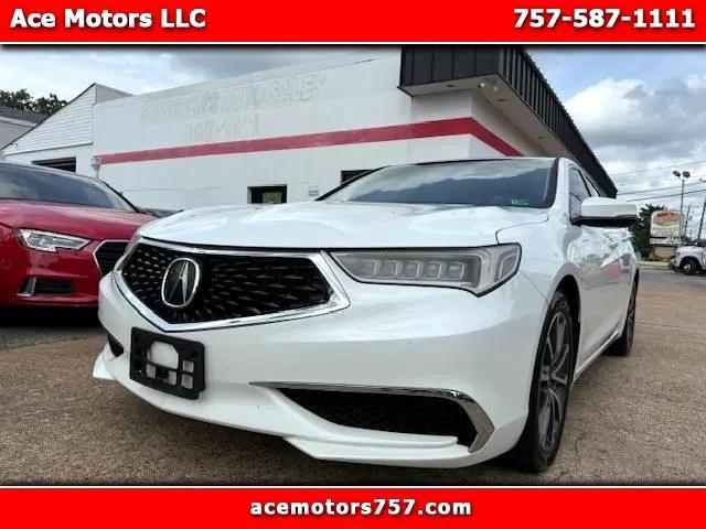 used 2018 Acura TLX car, priced at $17,999