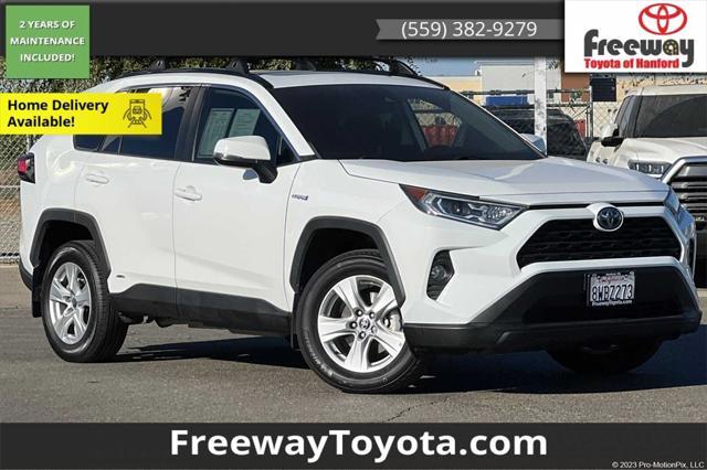 used 2021 Toyota RAV4 Hybrid car, priced at $29,600