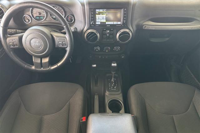 used 2016 Jeep Wrangler Unlimited car, priced at $18,350
