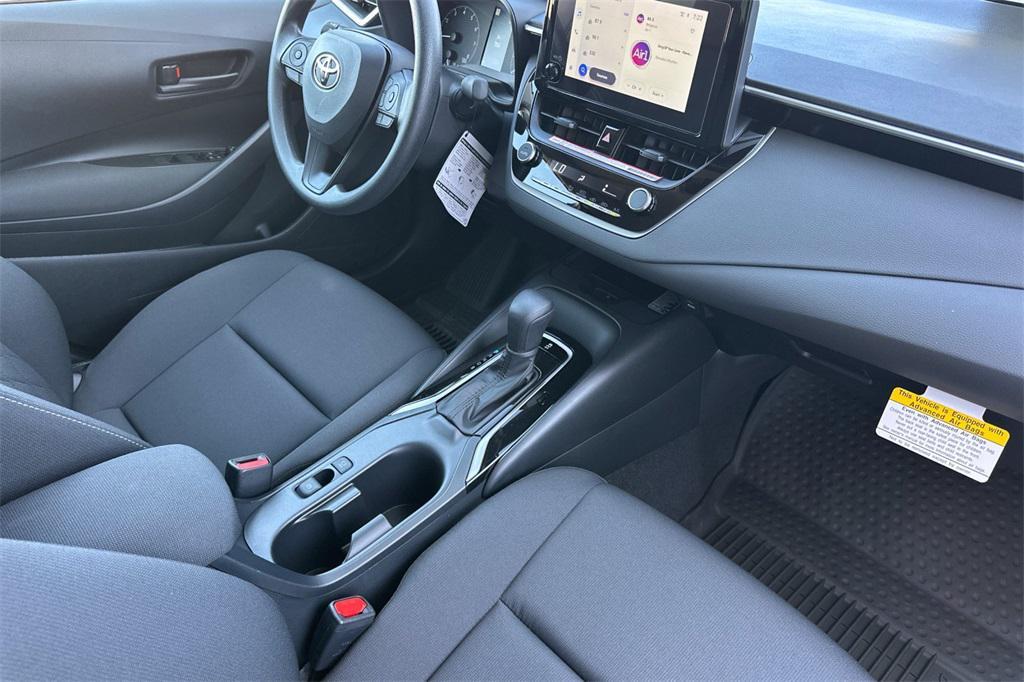 new 2025 Toyota Corolla car, priced at $25,717