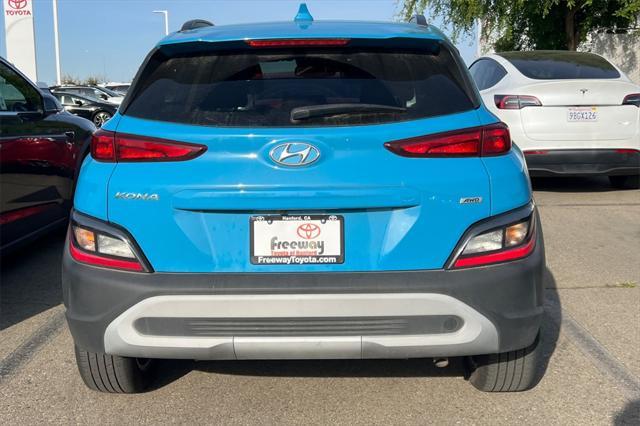 used 2023 Hyundai Kona car, priced at $18,598