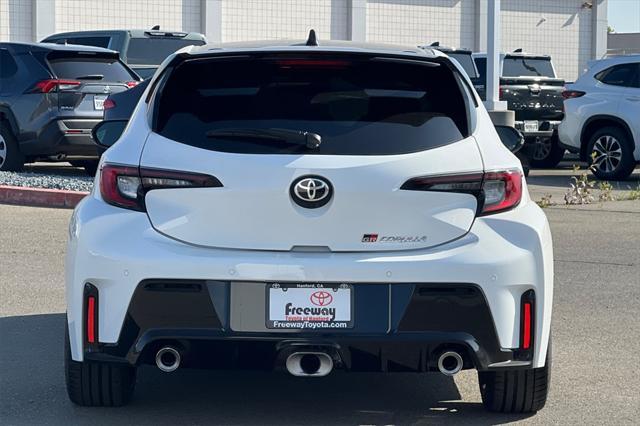 new 2025 Toyota GR Corolla car, priced at $48,407