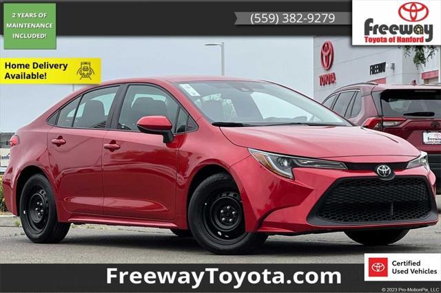 used 2021 Toyota Corolla car, priced at $18,450