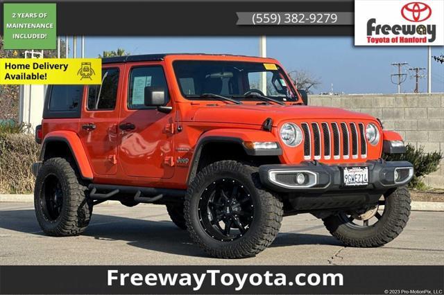 used 2019 Jeep Wrangler Unlimited car, priced at $25,986