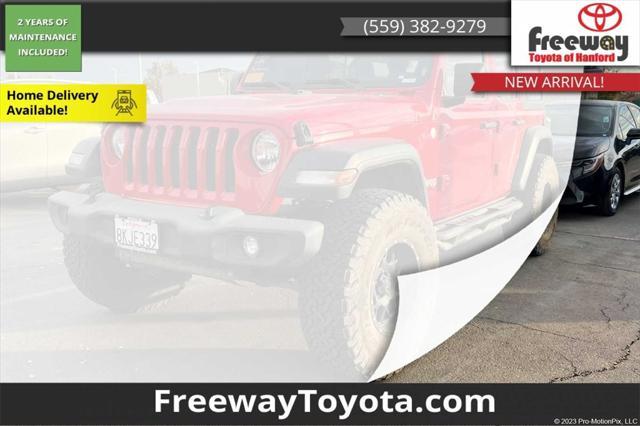 used 2018 Jeep Wrangler Unlimited car, priced at $23,498