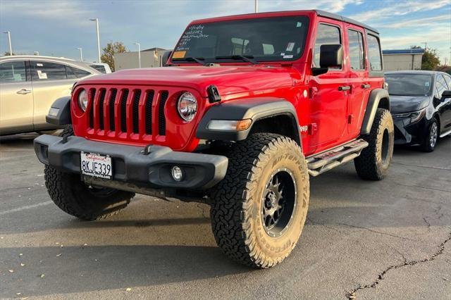 used 2018 Jeep Wrangler Unlimited car, priced at $23,498