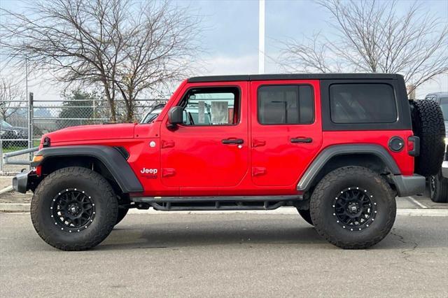 used 2018 Jeep Wrangler Unlimited car, priced at $21,350