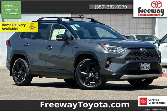 used 2020 Toyota RAV4 Hybrid car, priced at $28,594