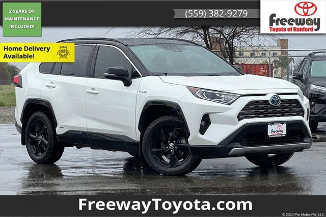 used 2021 Toyota RAV4 Hybrid car, priced at $31,998