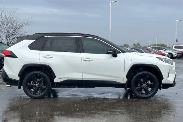 used 2021 Toyota RAV4 Hybrid car, priced at $32,200