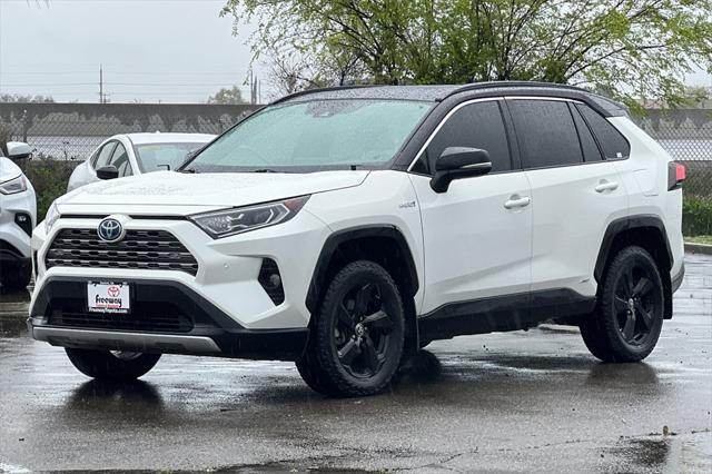 used 2021 Toyota RAV4 Hybrid car, priced at $32,200