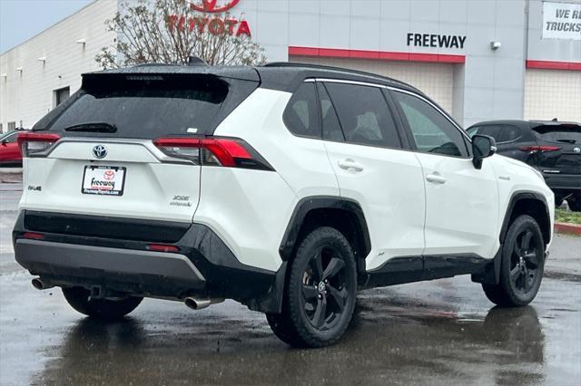 used 2021 Toyota RAV4 Hybrid car, priced at $32,200