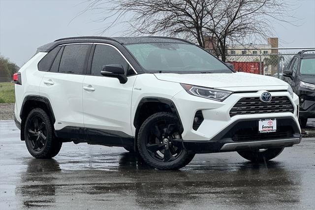 used 2021 Toyota RAV4 Hybrid car, priced at $32,200