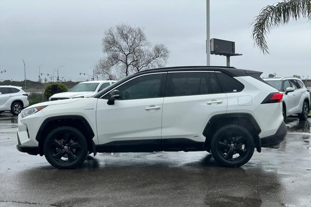 used 2021 Toyota RAV4 Hybrid car, priced at $32,200