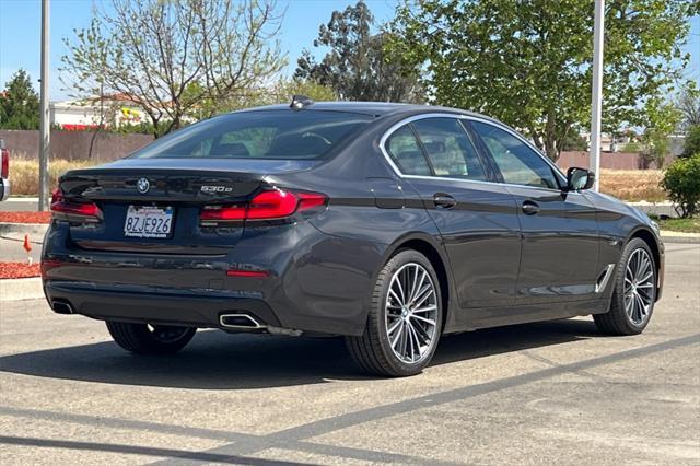 used 2022 BMW 530e car, priced at $34,600