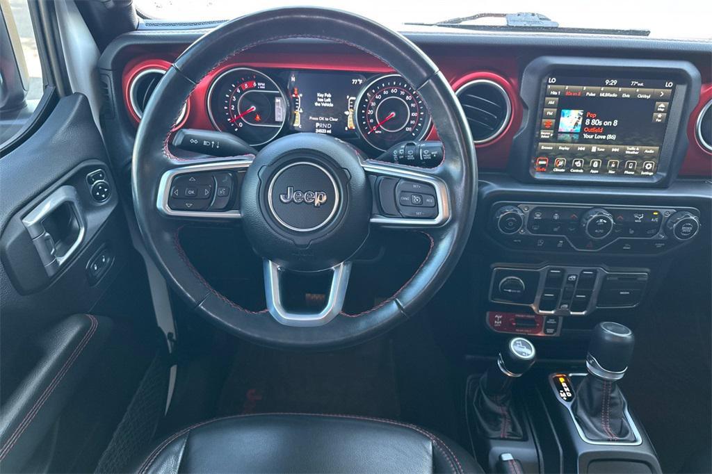 used 2021 Jeep Wrangler Unlimited car, priced at $41,994