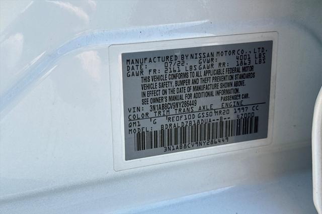 used 2022 Nissan Sentra car, priced at $18,998