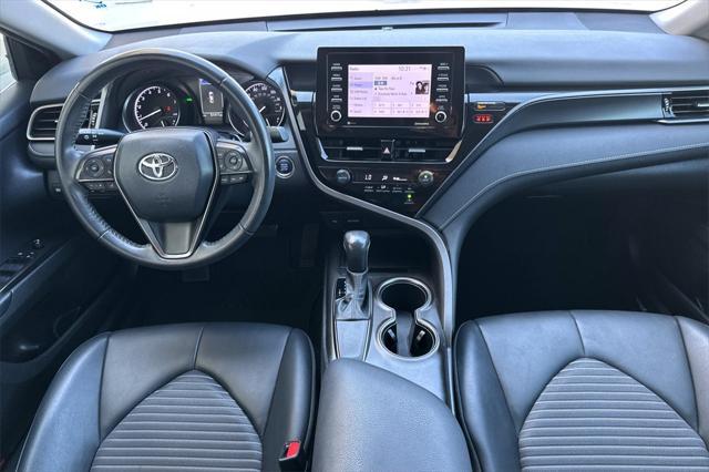 used 2021 Toyota Camry car, priced at $22,650