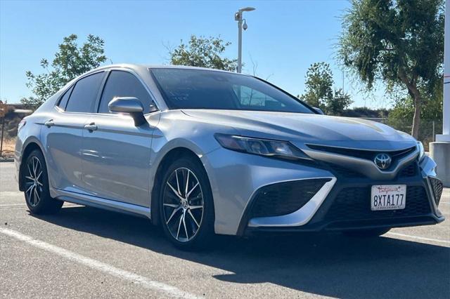 used 2021 Toyota Camry car, priced at $22,650