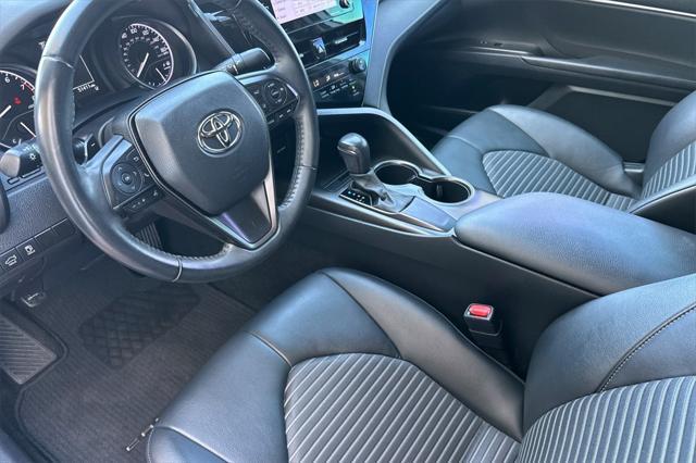 used 2021 Toyota Camry car, priced at $22,650