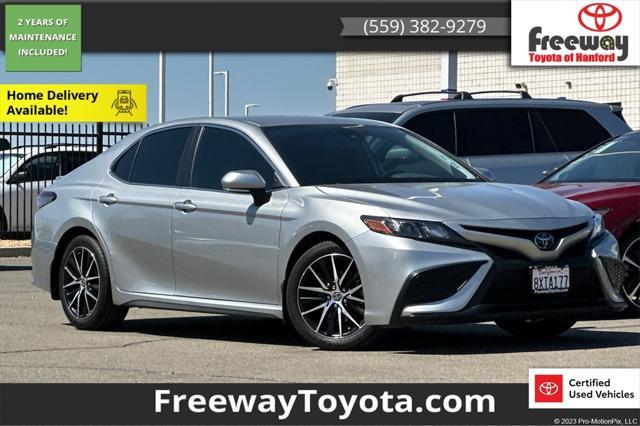 used 2021 Toyota Camry car, priced at $22,650