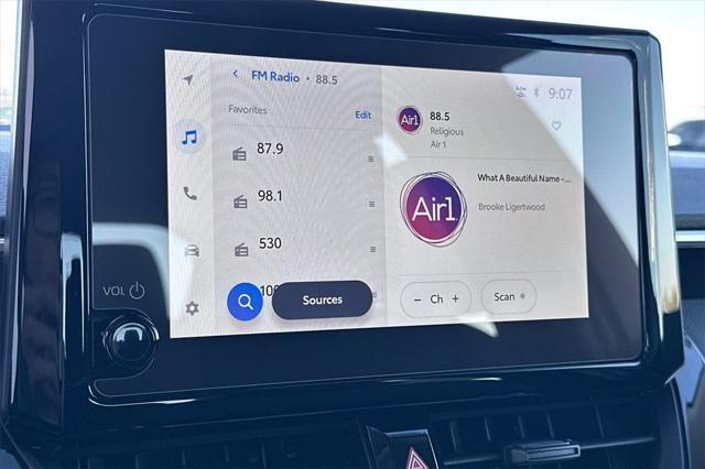 new 2025 Toyota Corolla car, priced at $25,918
