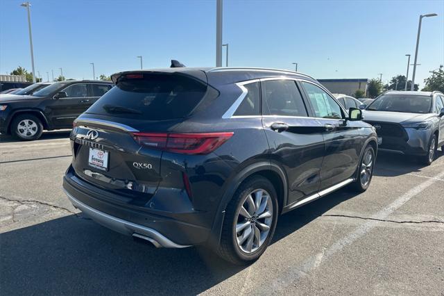 used 2020 INFINITI QX50 car, priced at $22,350