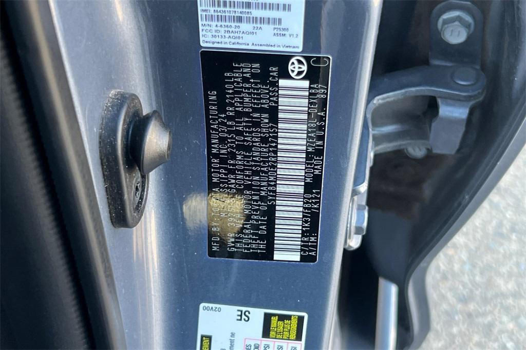 used 2024 Toyota Corolla car, priced at $20,750