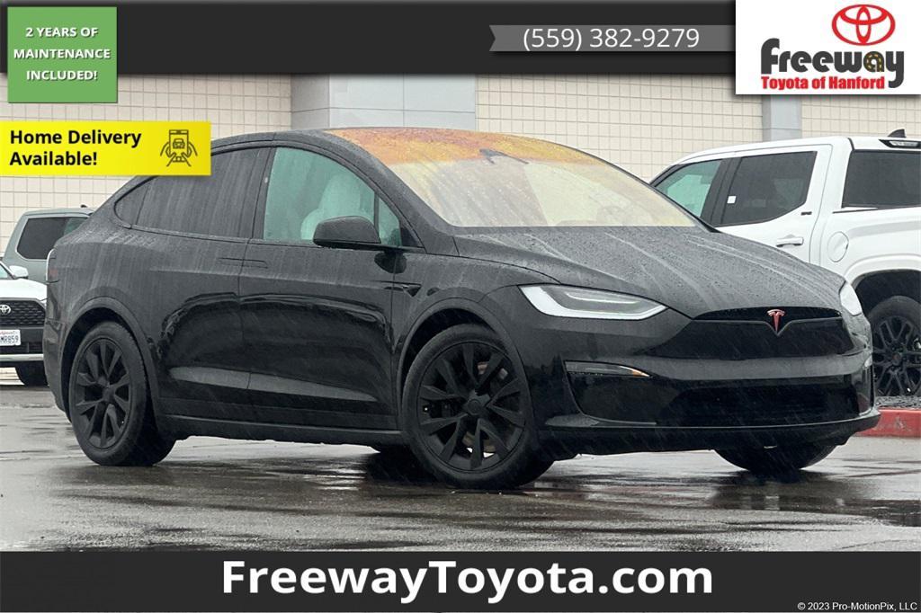 used 2022 Tesla Model X car, priced at $58,594