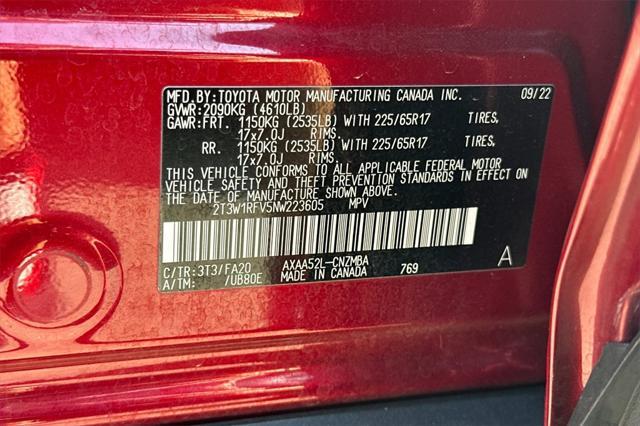 used 2022 Toyota RAV4 car, priced at $29,250