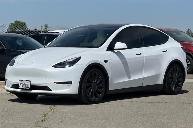 used 2022 Tesla Model Y car, priced at $29,150