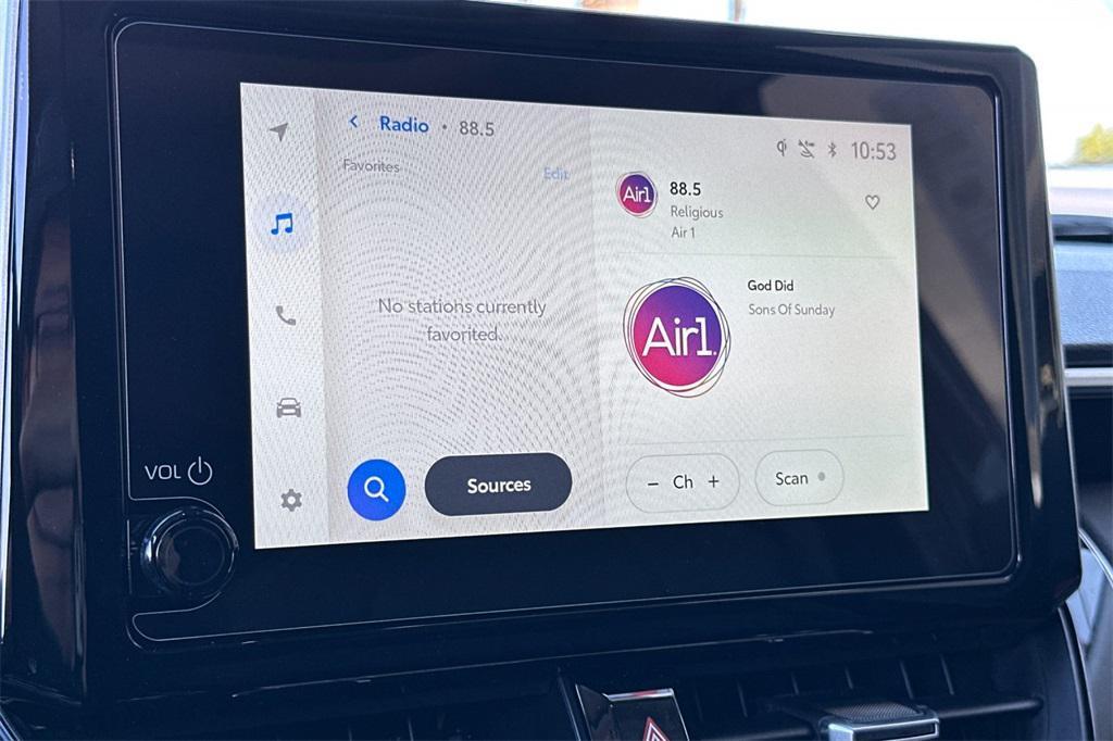 new 2025 Toyota Corolla Cross car, priced at $33,603