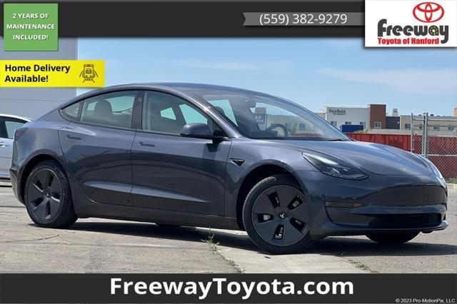 used 2022 Tesla Model 3 car, priced at $27,800