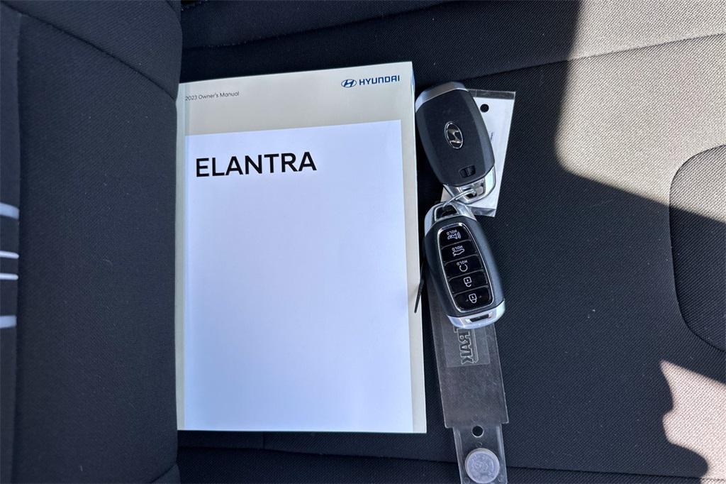 used 2023 Hyundai Elantra car, priced at $18,422