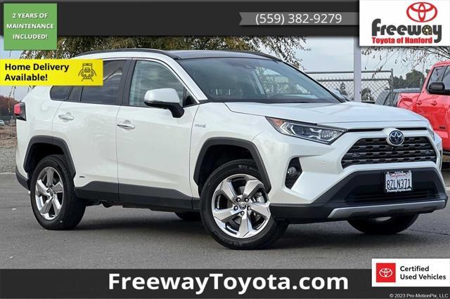 used 2021 Toyota RAV4 Hybrid car, priced at $35,550